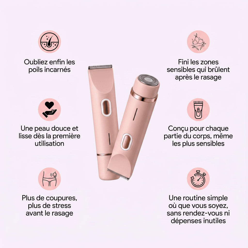 FreshSkin - Rasoir anti poils incarnés