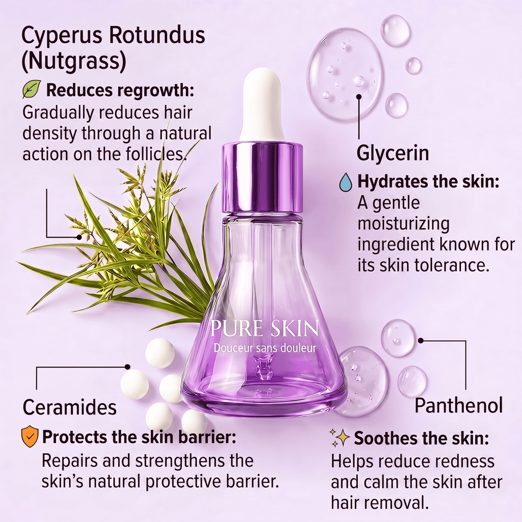PureSkin – Hair Minimizing Smoothing Serum